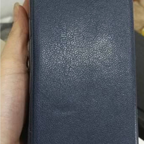 Chanel mini quilted flap bag limited edition in dark blue color. - Picture 3 of 5